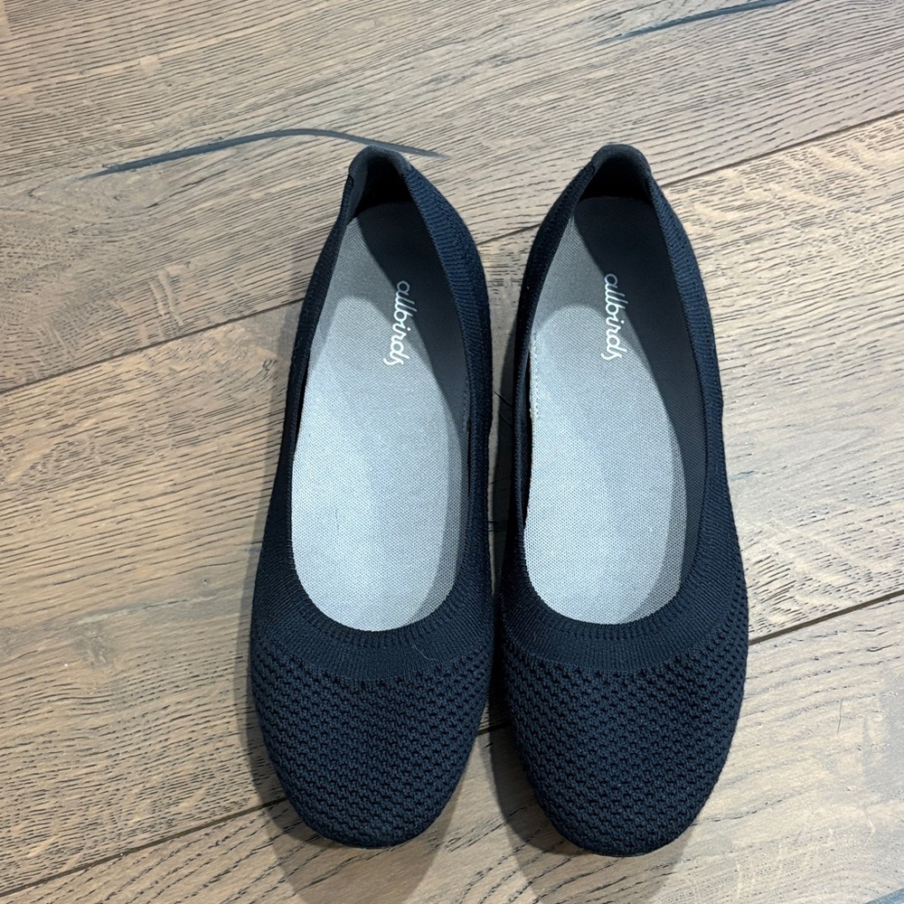 Allbirds Women's Dark Knit Tree Bird Flats